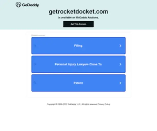 Getrocketdocket.com(Legal Document Automation Software for New York Lawyers) Screenshot