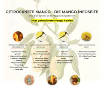 Getrocknete-Mango.de(Getrocknete Mango) Screenshot