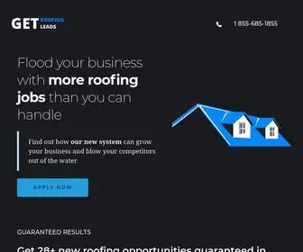 Getroofingleads.co(Get Roofing Leads) Screenshot