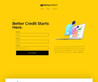 Getroyalcredit.com(Royal Credit) Screenshot