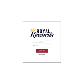 Getroyalrewards.com(Royal Rewards) Screenshot