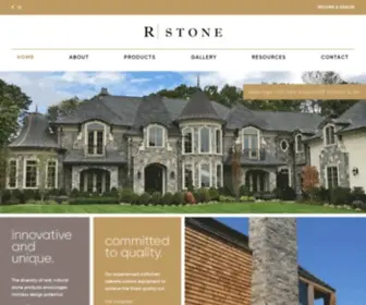 Getrstone.com(The R Stone team has been working with stone for over 30 years. Stone) Screenshot