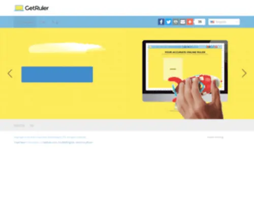 Getruler.com(IIS7) Screenshot