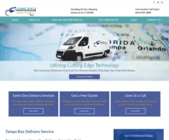 Getsamedaydelivery.com(Same Day Delivery Company) Screenshot