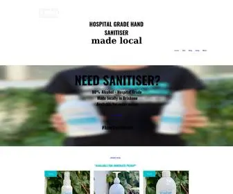 Getsanitised.com.au(Get Sanitised) Screenshot