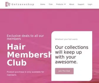 Getsaveshop.com(getsaveshop) Screenshot