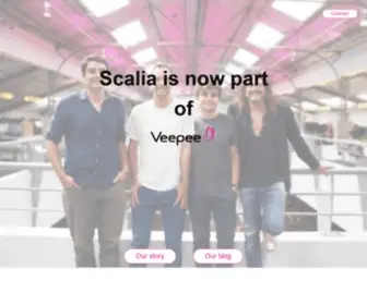 Getscalia.com(Scalia is now part of Veepee) Screenshot