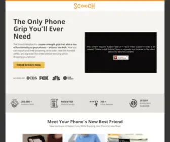 Getscoochwingback.io(Scooch Wingback) Screenshot