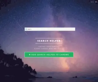 Getsearchhelper.com(Search Helper) Screenshot