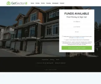 Getsection8.net(GetSection8) Screenshot