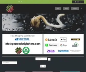 Getseedsrighthere.com(Buy Premium Cannabis Clones & Seeds) Screenshot