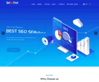 Getseofirst.com(Get Seo First) Screenshot