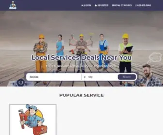 Getservicepro.com(Plumbers near me) Screenshot