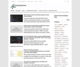 Getsetautomate.com(Get Set Automate) Screenshot