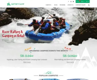 Getsetcamp.com(Get Set Camp) Screenshot