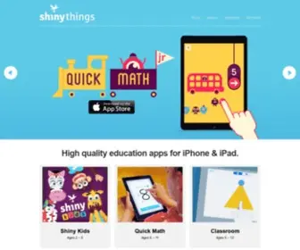 Getshinythings.com(Shiny Things) Screenshot