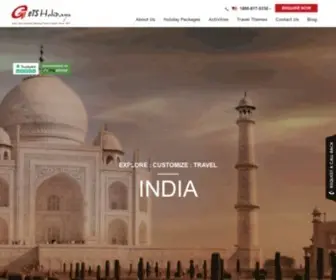 Getsholidays.com(Discover the Best of India with GeTS Holidays) Screenshot