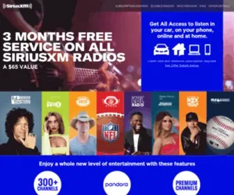 GetsiriusXM.com(SiriusXM 3 Months Free) Screenshot