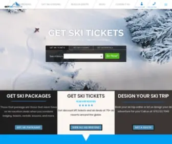 Getskitickets.com(Get Ski Tickets) Screenshot