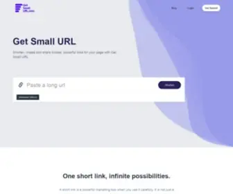 Getsmallurl.com(Get Small URL) Screenshot