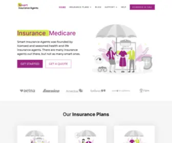 GetsmartQuotes.com(Health, Medicare, & Group Insurance) Screenshot