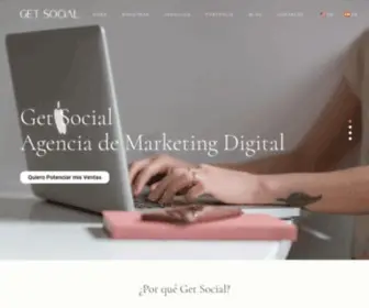 Getsocialagencia.com(Getsocialagencia) Screenshot