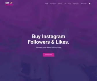 Getsocialusa.com(Buy US/UK Real & Active Instagram Followers From $2.95 WordPress) Screenshot