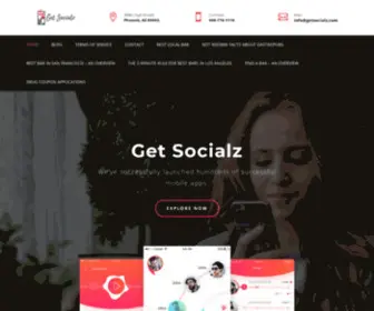 Getsocialz.com(Getsocialz) Screenshot