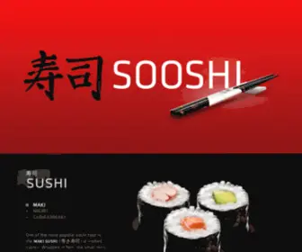 Getsooshi.com(Sooshi) Screenshot