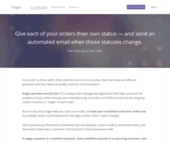 Getstages.com(Getstages) Screenshot