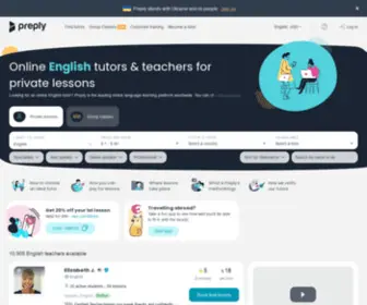 Getstudyroom.com(Find a Private English Teacher Now) Screenshot