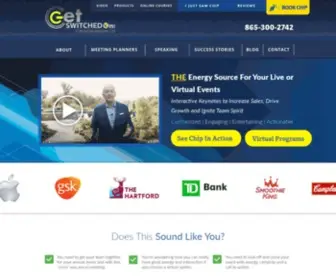 Getswitchedon.com(Sales Motivational Speaker) Screenshot