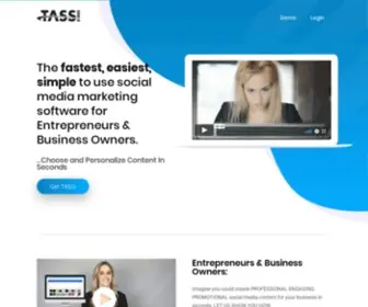 Gettassi.com(The Automated Social Software Inc) Screenshot