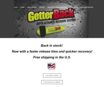 Getterback.com(Getterback) Screenshot