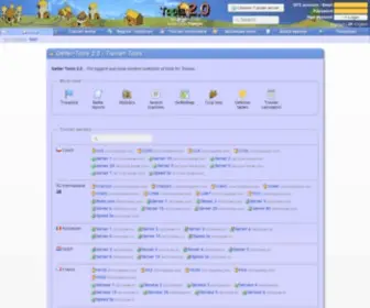 Gettertools.com(Travian Tools) Screenshot