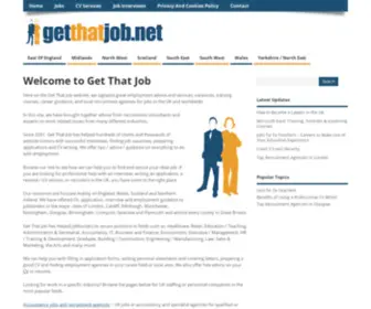 Getthatjob.net(Get That Job) Screenshot