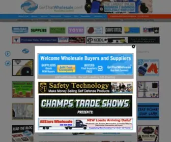 Getthatwholesale.com(Directory of Wholesale Suppliers) Screenshot