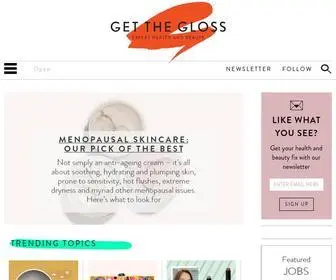 Getthegloss.com(Get The Gloss) Screenshot