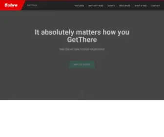 Getthere.com(World's Leading Online Travel) Screenshot