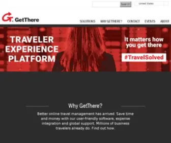 Getthere.net(World’s Leading Online Travel) Screenshot