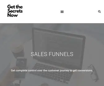 Getthesecretsnow.com(Get Your Business online) Screenshot