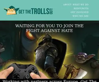 Getthetrollsout.org(Get The Trolls Out) Screenshot