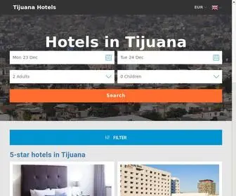 Gettijuanahotels.com(The 10 best Tijuana Hotels) Screenshot