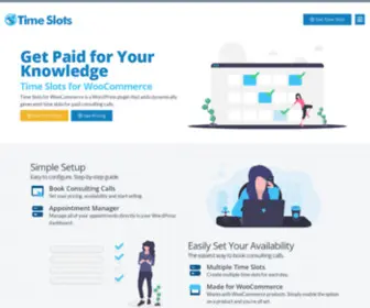 Gettimeslots.com(Get Time Slots) Screenshot