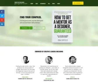 Gettingamentor.com(Getting A Mentor As a Designer) Screenshot