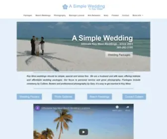 Gettingmarriedinkeywest.com(Key West Weddings) Screenshot