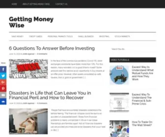 Gettingmoneywise.com(Getting Money Wise) Screenshot