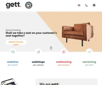 Gettonline.com(Full-service Digital E-commerce Agency) Screenshot