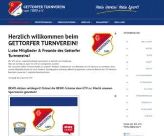 Gettorfer-TV.de(Gettorfer Turnverein) Screenshot