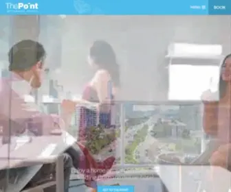 Gettothepoint.com.au(The Point Brisbane) Screenshot